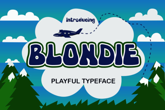 Blondie: A Playful Font for Modern Design