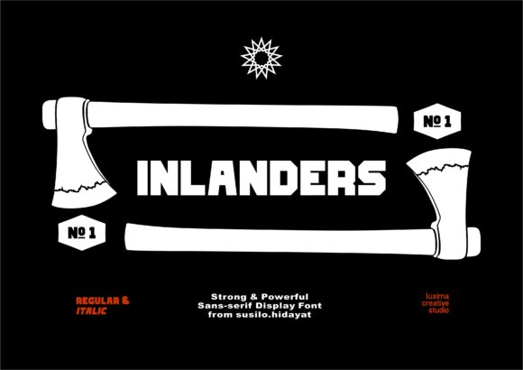 Exploring the Bold Character of Inlanders Typography