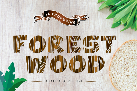 Forest Wood: A Display Font with Timeless Character