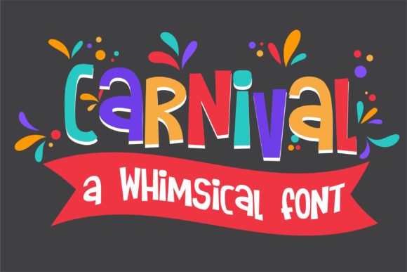 ZP Carnival: A Whimsical Display Font for Modern Designs